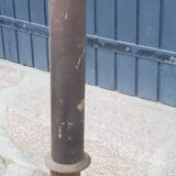 1950s floor lamp in brass with double gold and bronze patina