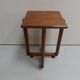 Art Deco Amsterdam School oak sidetable