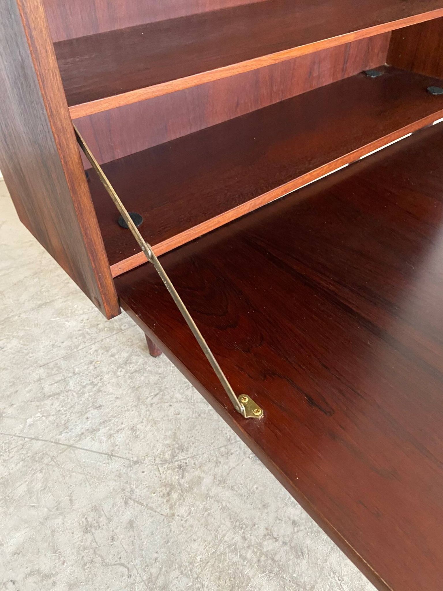 Danish retro vintage library in rosewood 1965