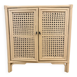 Buffet rotin et cannage