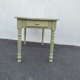 Painted wooden farmhouse table L120