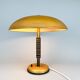 Lampe de table vintage Bauhaus en métal et bakélite