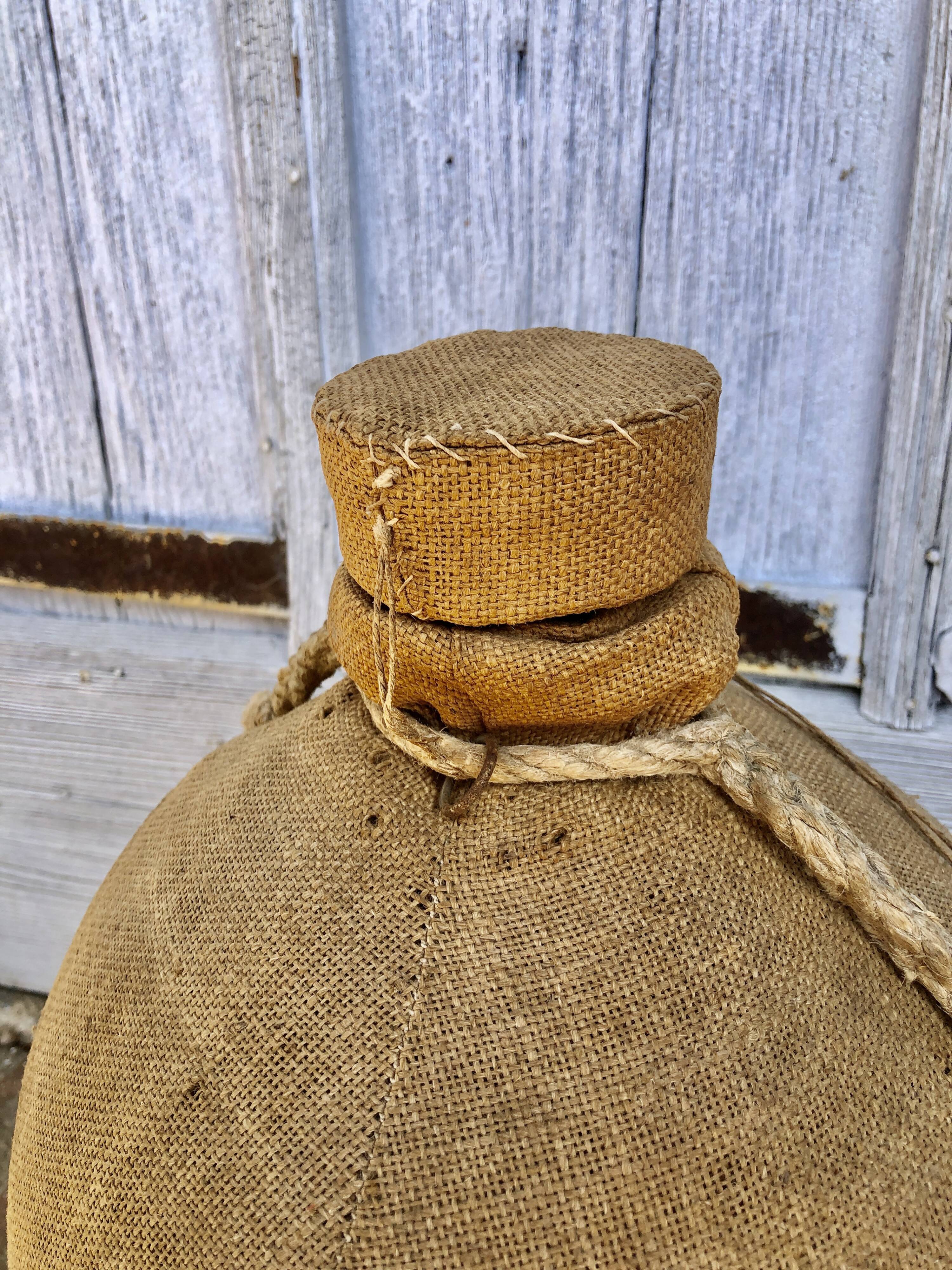 Demijohn burlap 1900