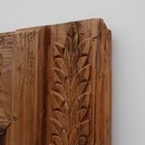 Pair of two Antique French Provincial hand carved doors, ca. 1880