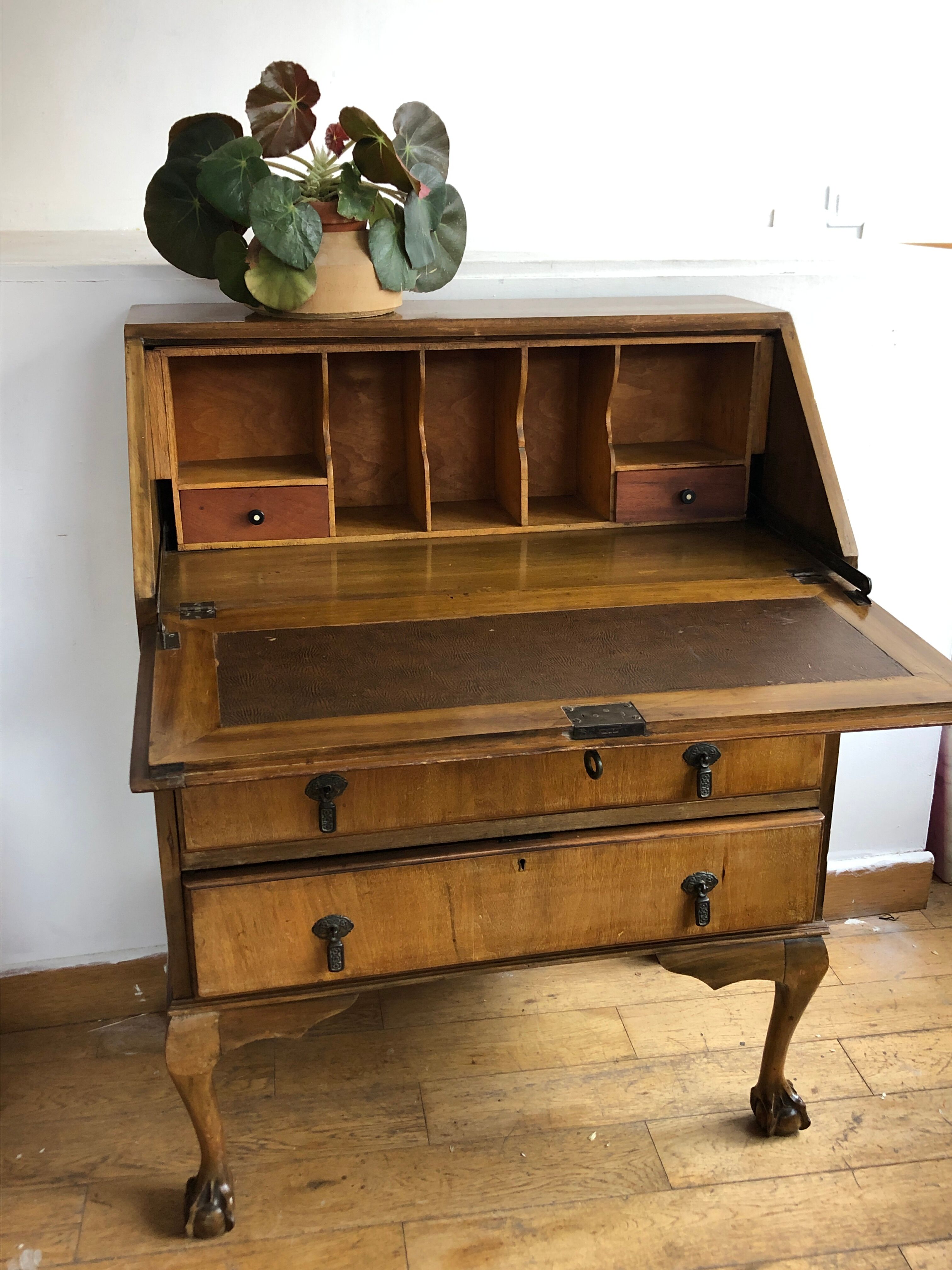 English secretary Chippendale style