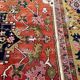 Indo-heriz Serapi Design, Geometric Carpet