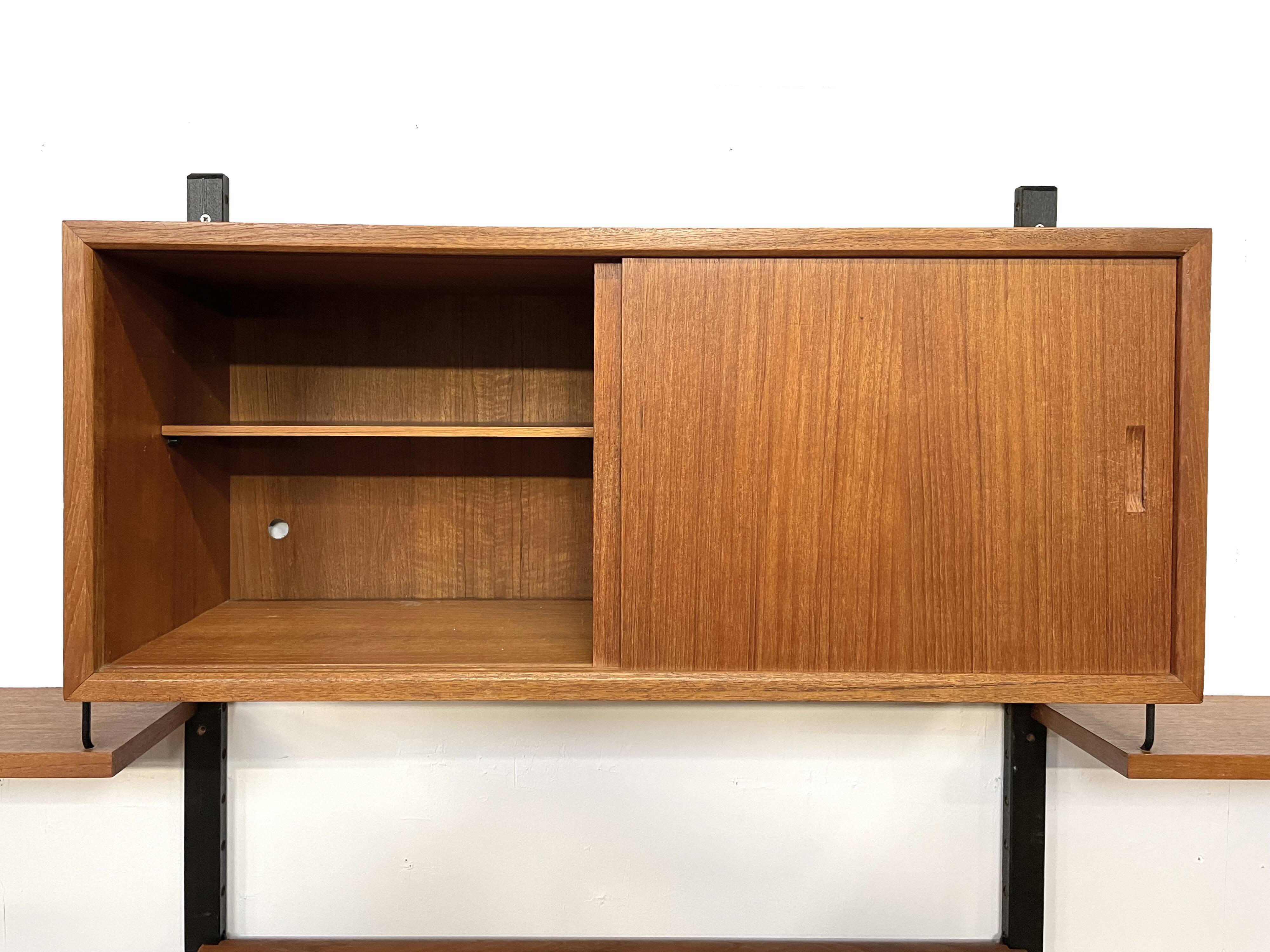 Vintage Poul Cadovius Royal System wall system wall unit