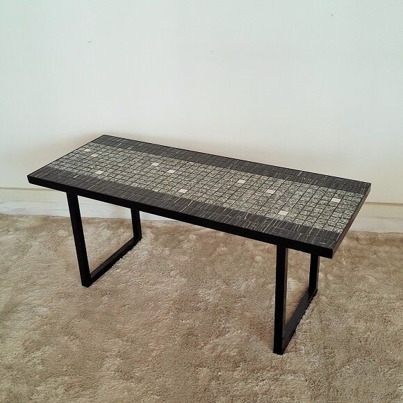 Table basse céramique années 50