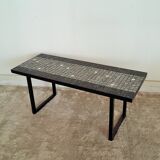 1950s ceramic coffee table