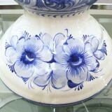 Vase turned earthenware height 49cm