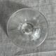Set of 10 small vintage glass ice cream bowls.