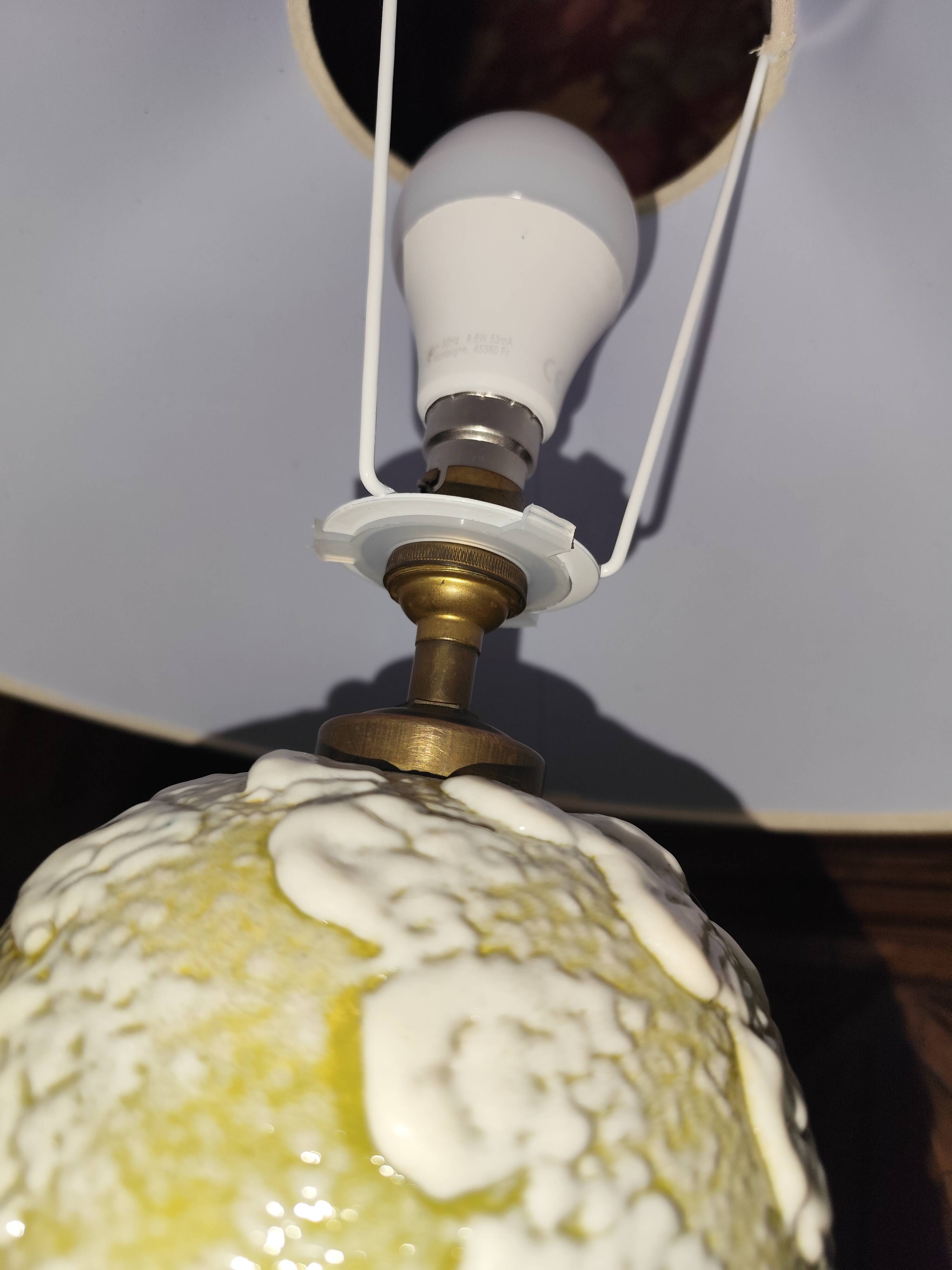 Art Deco lamp attributed to Louis Dage