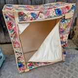 Set including bed, wardrobe and 5 doll clothes