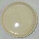 Magnificent fruit tart dish in slip signed "What's Vincent Cadeaux