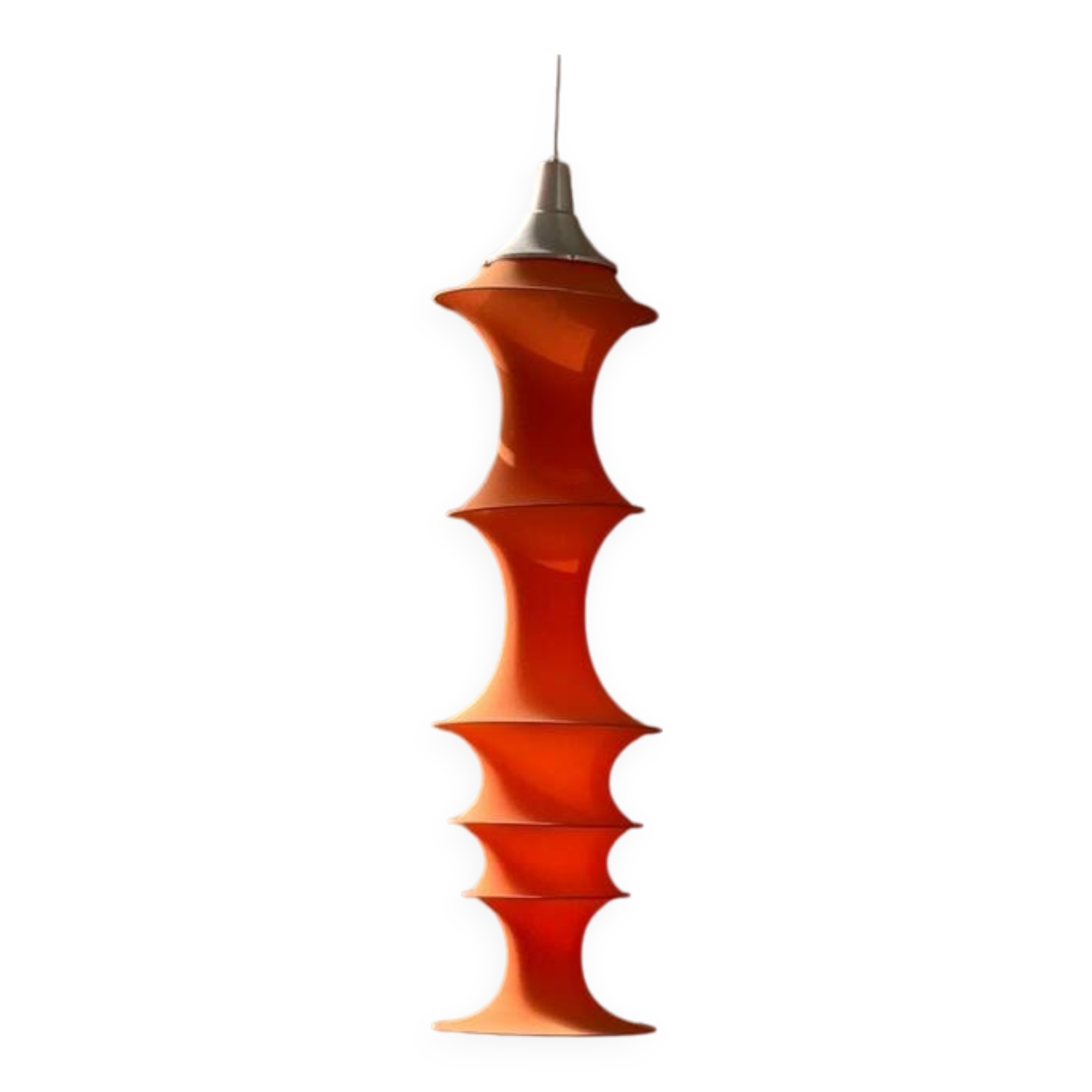 Italian Milano Falkland pendant lamp by Bruno Munari for Danese - 1970s