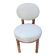 Chaise bouclettes beige et bois de chêne NV GALLERY