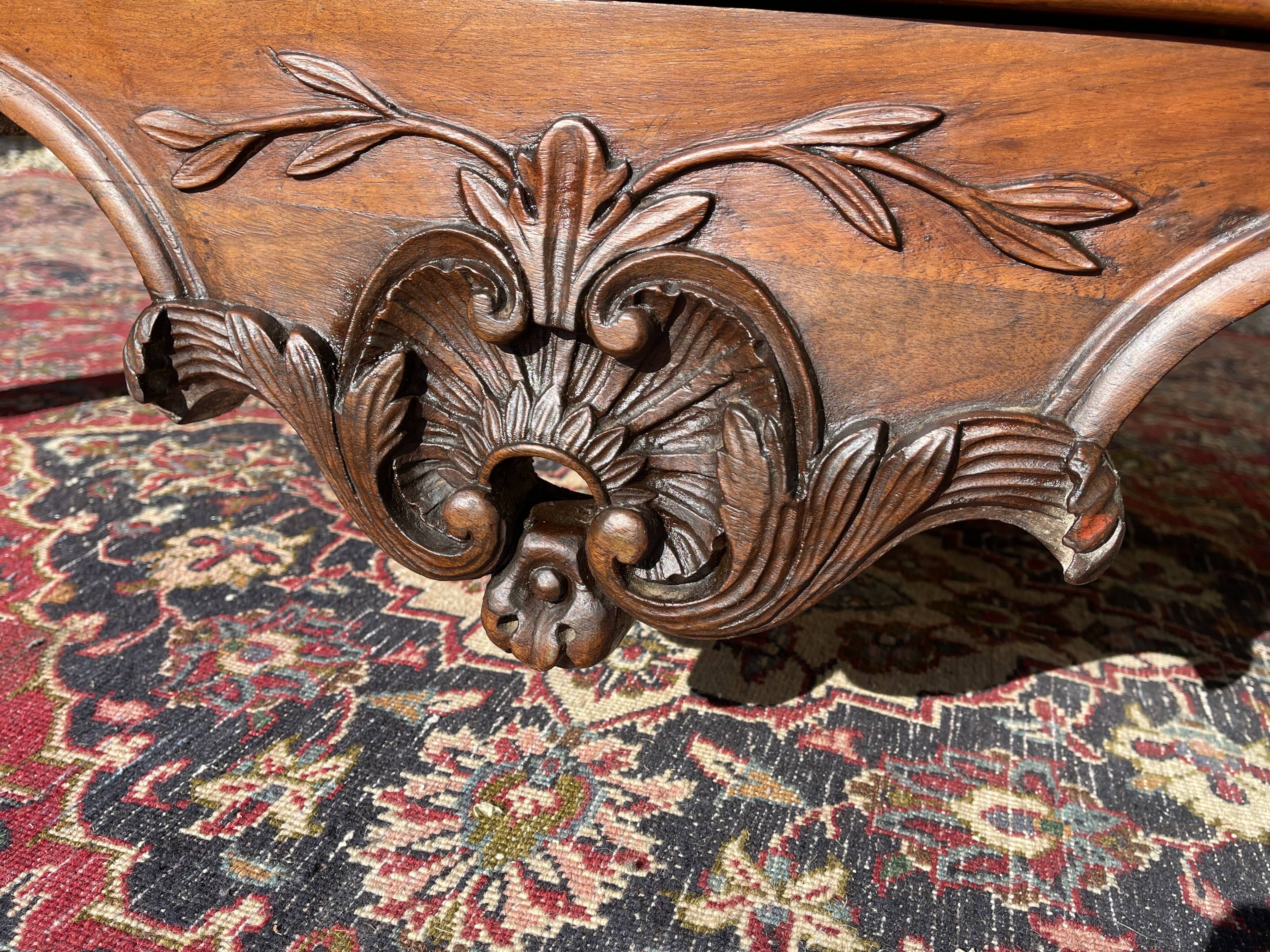 Louis XV Period Walnut Commode, 18th Century