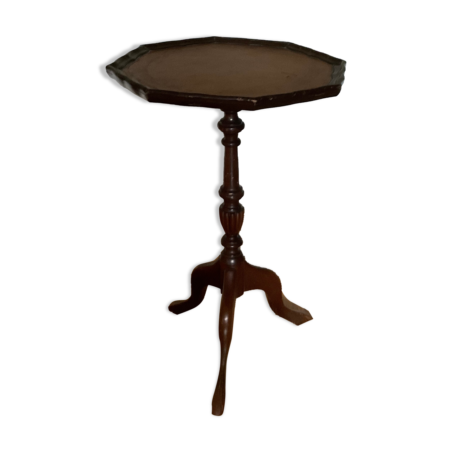 Gueridon tripode d’époque en acajou style XIXéme