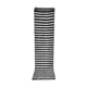 2x9 Brown White Striped Runner Rug, 69x289Cm SK 242096