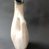 Glazed ceramic vase, France, 20th century