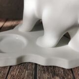 Polar bear candle holder