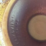 Vintage German earthenware fruit bowl – 1970s