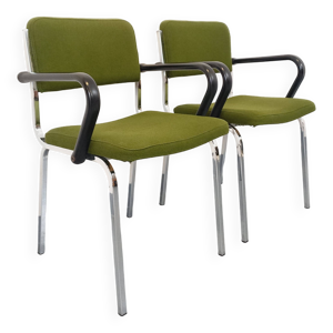 Paire de fauteuils vintage