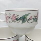 Lot 6 chocolate cups Villeroy and Boch Palermo cardboard