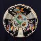 Vintage fruit cup with fish decoration cerdazur monaco