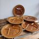 Set of 6 plates La Fondue - Sarreguemines - Digoin