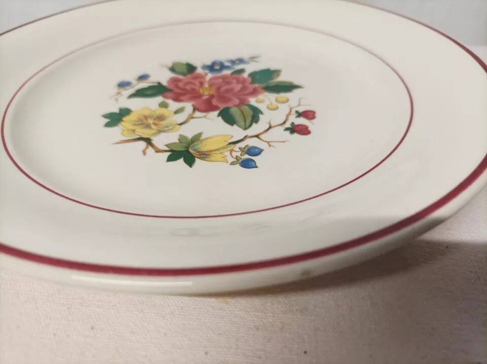 Set of 3 Villeroy and Boch Vintage Dessert Plates