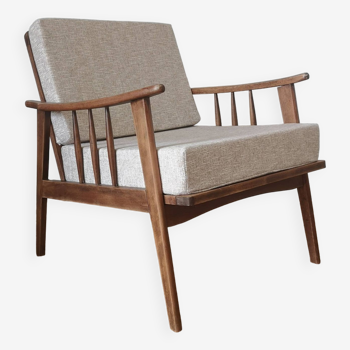 Scandinavian armchair 1950 1960 restored
