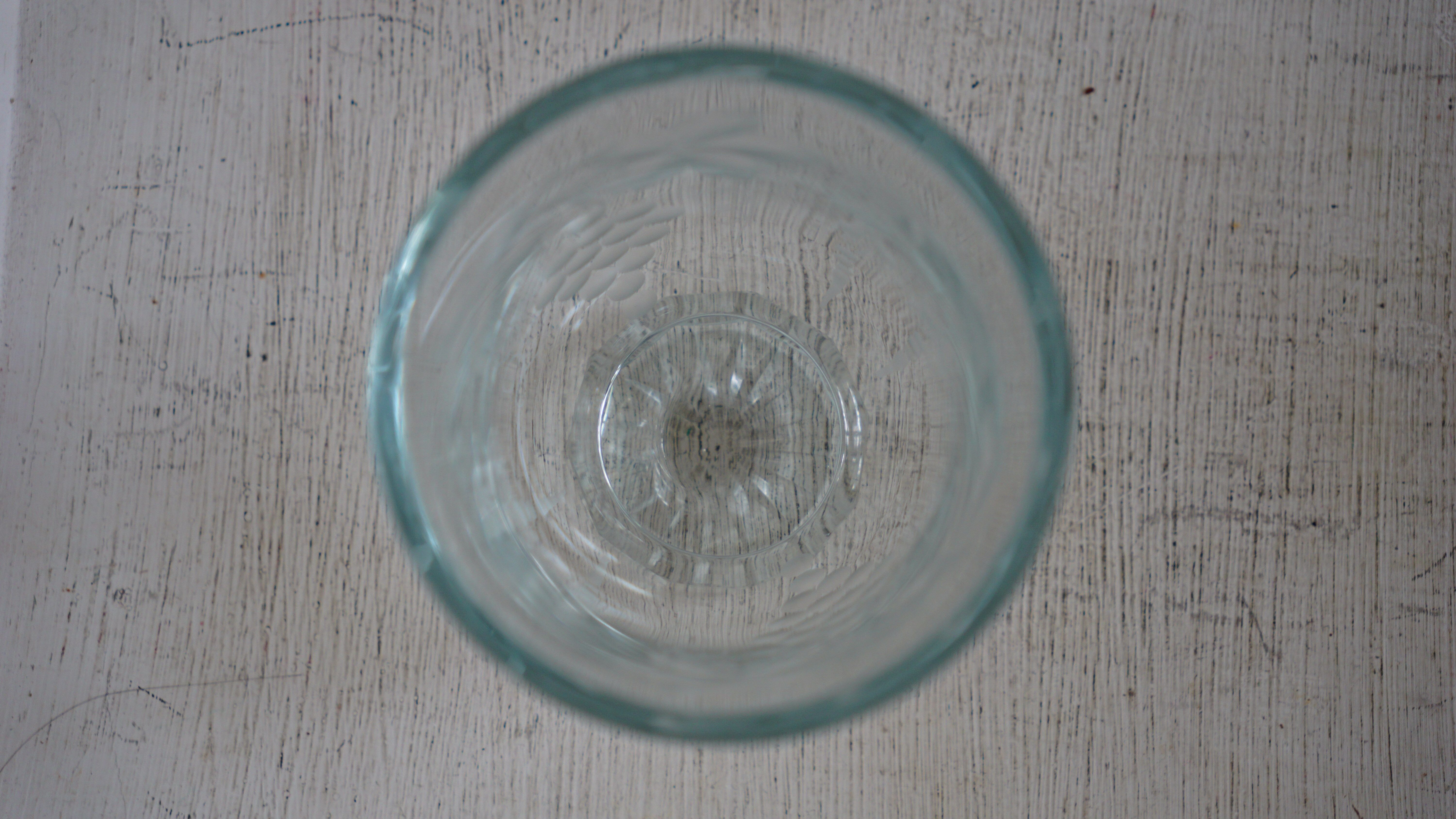 Art deco engraved glass vase