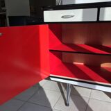 Formica vintage buffet feet compass