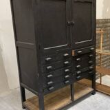 Black wooden craft furniture