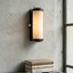 Vintage Bakelite and Opaline Wall Light Art Deco-Bauhaus