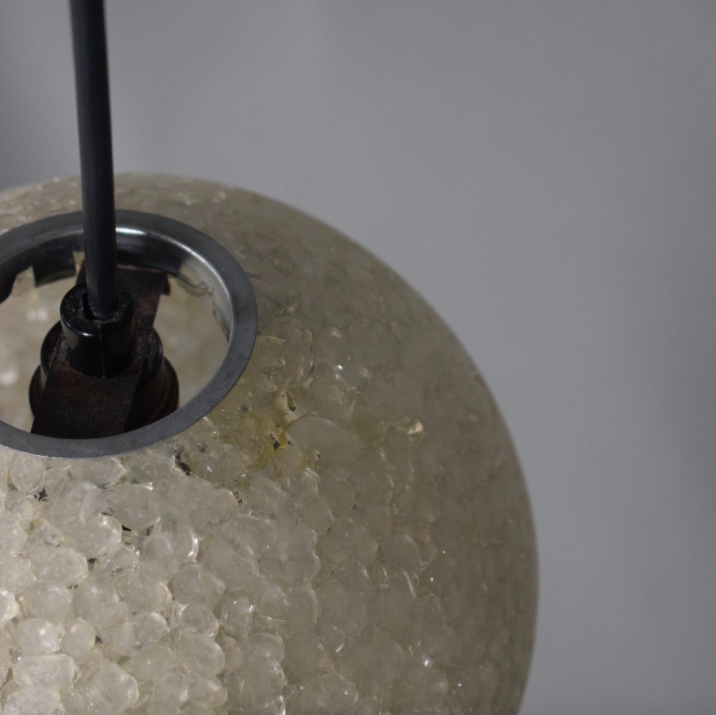 Vintage five-globe ceiling lamp 1960