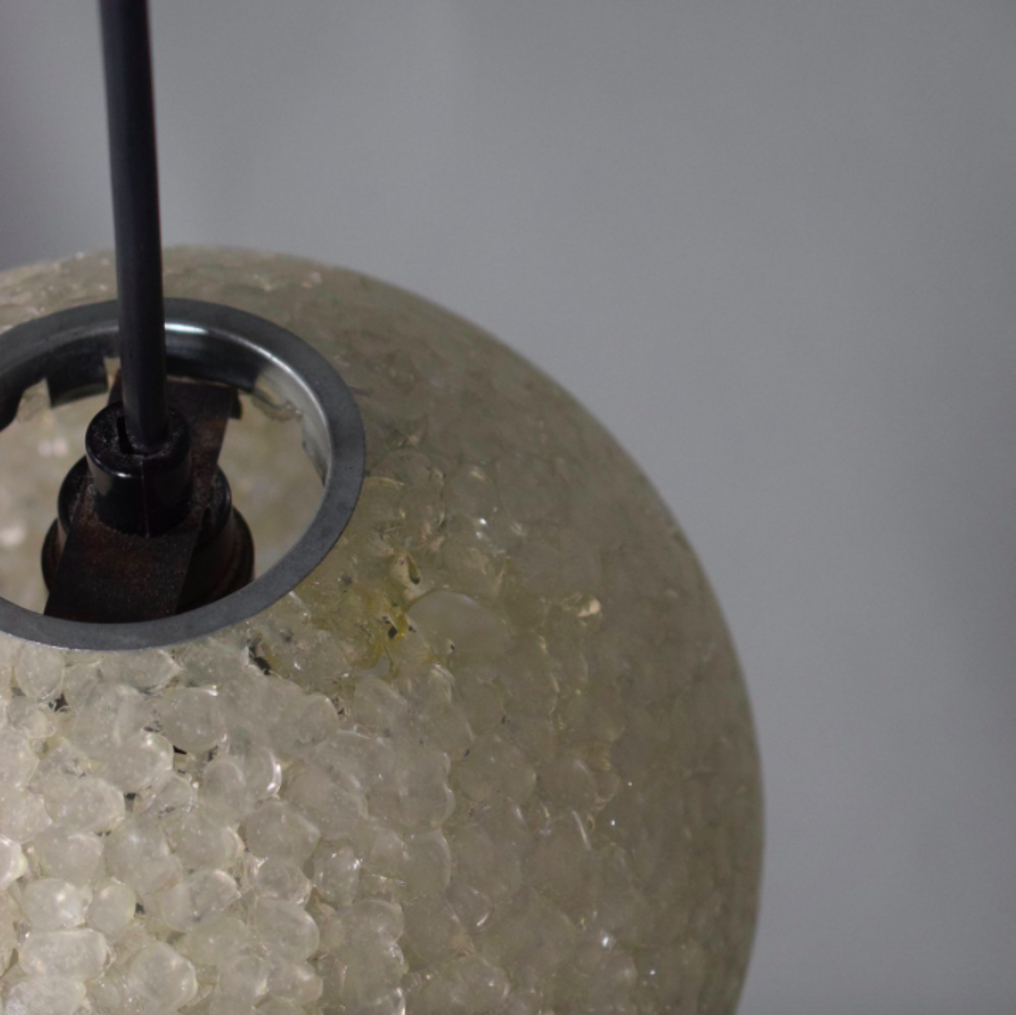Vintage five-globe ceiling lamp 1960