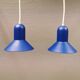Two small hanging lamps, model Confetti, designed by Claus Bonderup, for Nordlux Denmark.