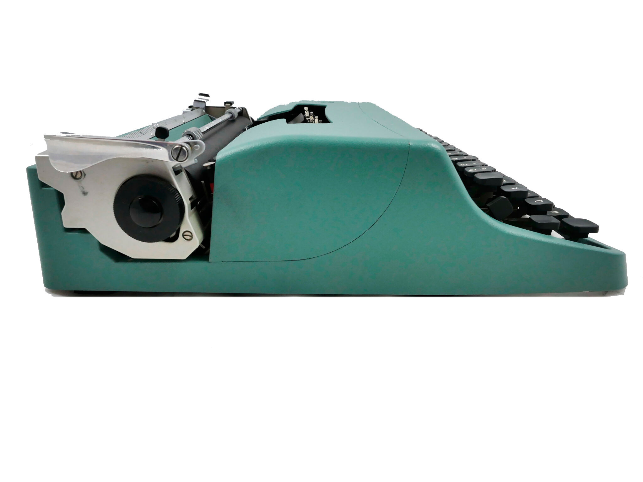 Olivetti Lettera 32 blue typewriter