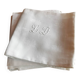 12 old damask linen towels monogrammed LD