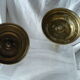 Pair of bronze candlesticks 19th century