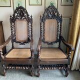 Chairs canées Henri IV