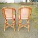Pair of Parisian bistro chairs Maison Drucker model Fouquet's N°1