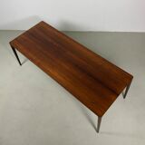Danish midcentury palisander coffee table by Haslev, 1960s