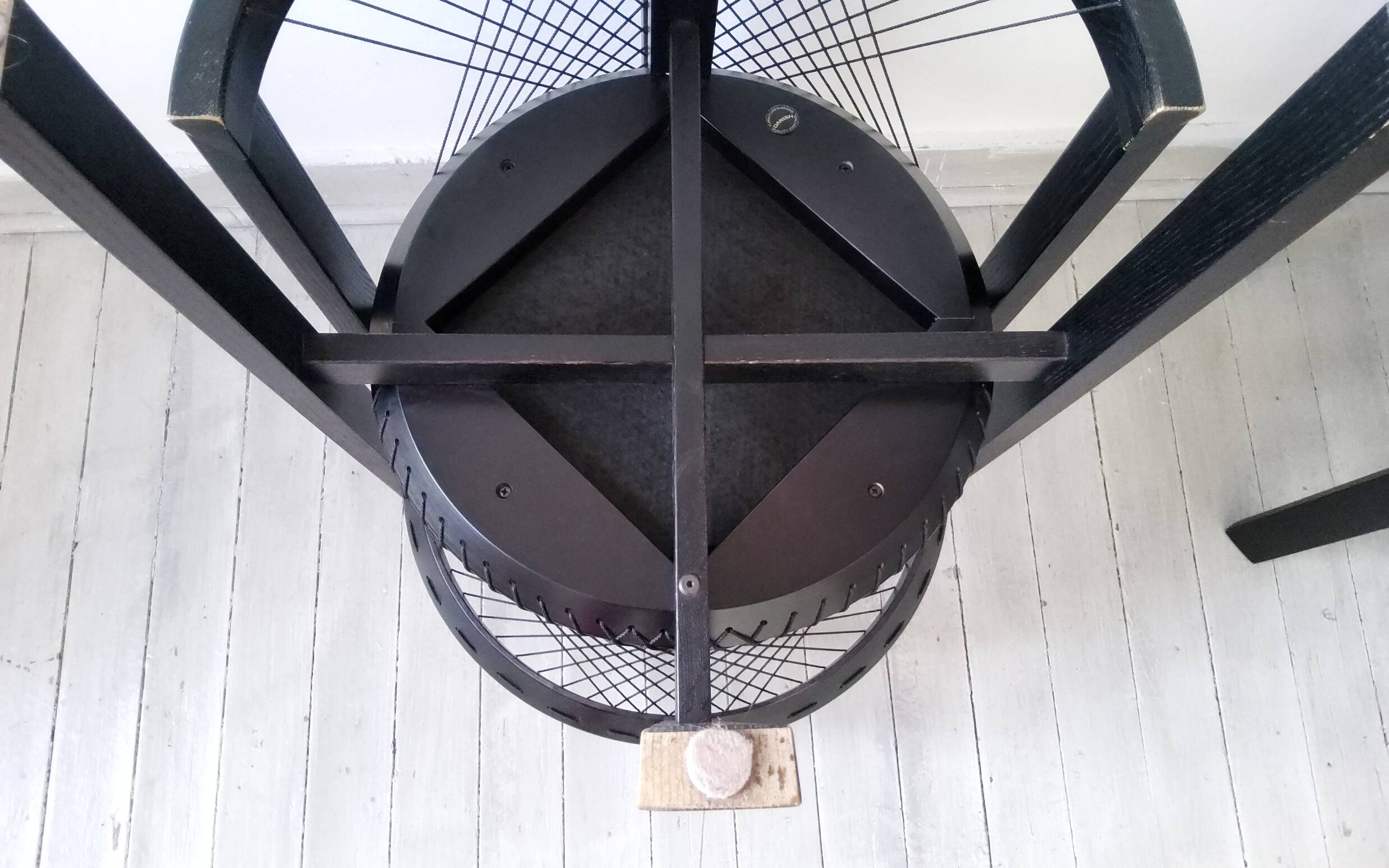 Vintage Niels Jorgen Haugesen String chairs for Tranekaer, Denmark 1980s