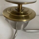 Vintage 1960 opaline tripod lamp mid century design - 34 cm
