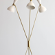 Lampadaire tripod dans le style des créations Italiennes