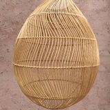 XXL rattan pendant light Natural rattan light