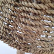 Rope lamp brutalist style